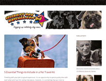 Tablet Screenshot of celebritydogwatcher.com